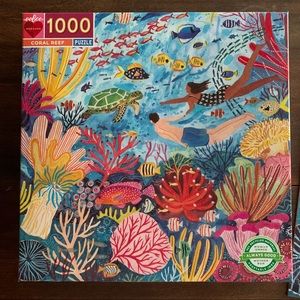 Eeboo Coral Reef 1000 pc puzzle